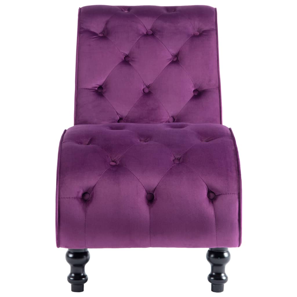 Chaiselongue Lila Velvet
