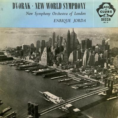 LP Record ANTONN DVOK THE NEW SYMPHONY OR  New World Symphony ACL18 Ace Of Clubs UK Classical Used