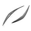 2Pcs Car Front Headlight Eyebrow Eyelid Cover For BMW 1 Series F20 F21 118i 120i 2015 2016 2017 2018  Glossy Black Stickers