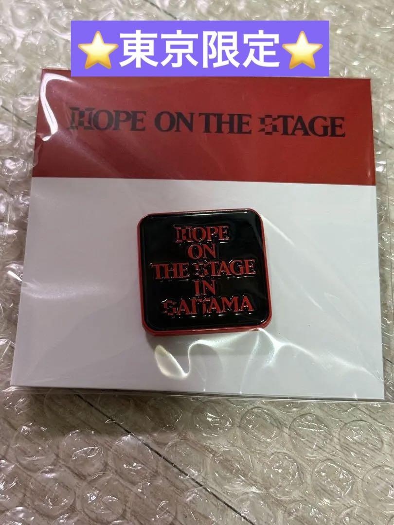 

[USED] HOPE ON THE STAGE in JAPAN PINS Pin Badge Saitama