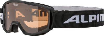 Alpina PINEY Ski and Snowboard Bright Lens Helmet Compatible Children's Goggles, Anti-Fog, Color,