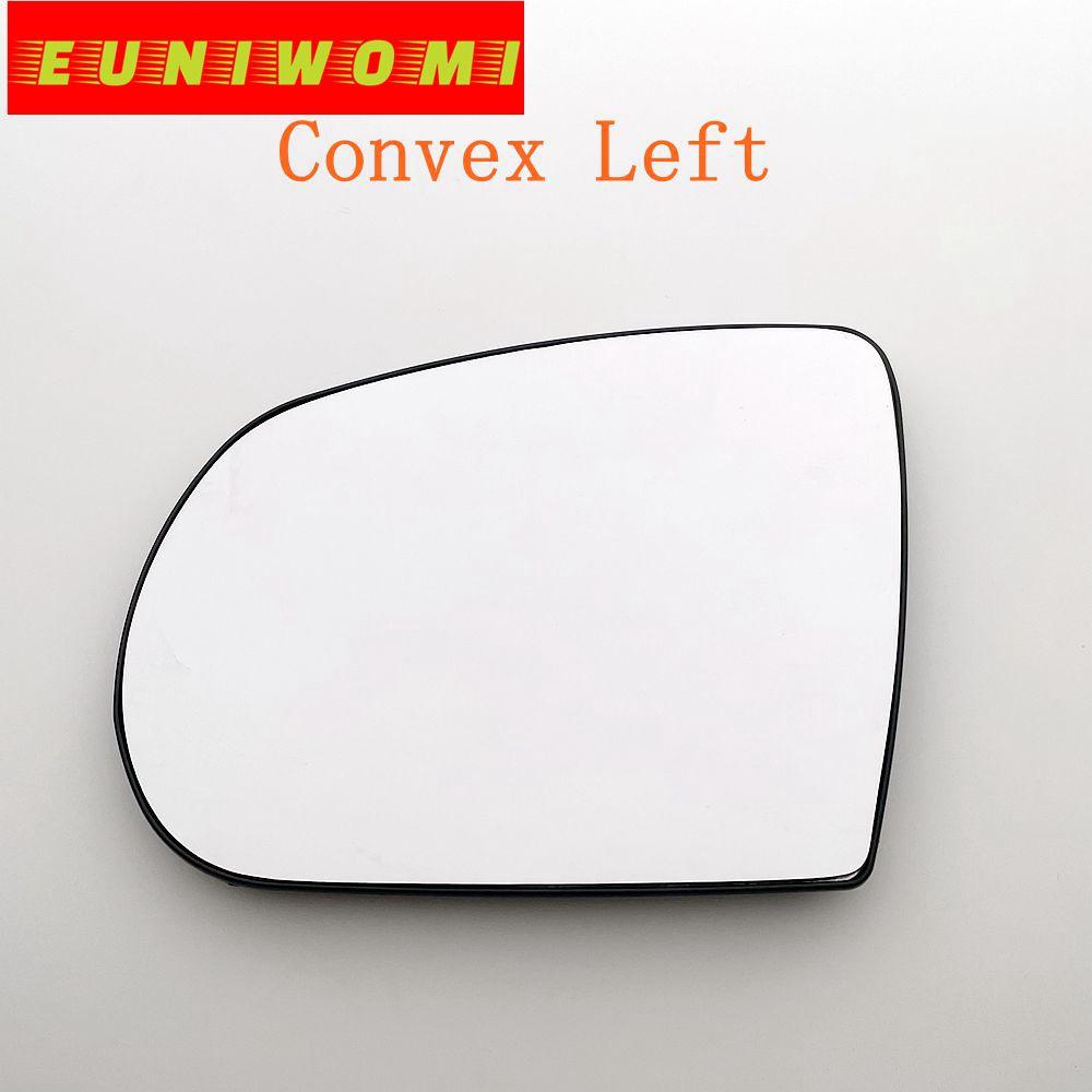 Wide Angle Heated Car Mirror Glass for JEEP COMPASS (2017 18 19 20) CHEROKEE KL (2013 14 15 16 17 18 19 ) Convex Left