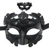 Men's Masquerade Masks - Roman/Greek Masks - Venetian Half-Face Masks, Suitable For Masquerade Balls, Carnivals, And Parties