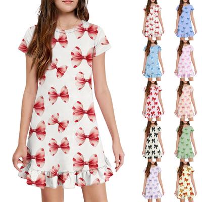 Taschenkleid für Mädchen - Kurzarm-Loungewear