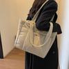 Fashion Lady Laptop Handbags Large Capacity Women Cloud Tote Bag Puffer Shoulder Bag  for Winter