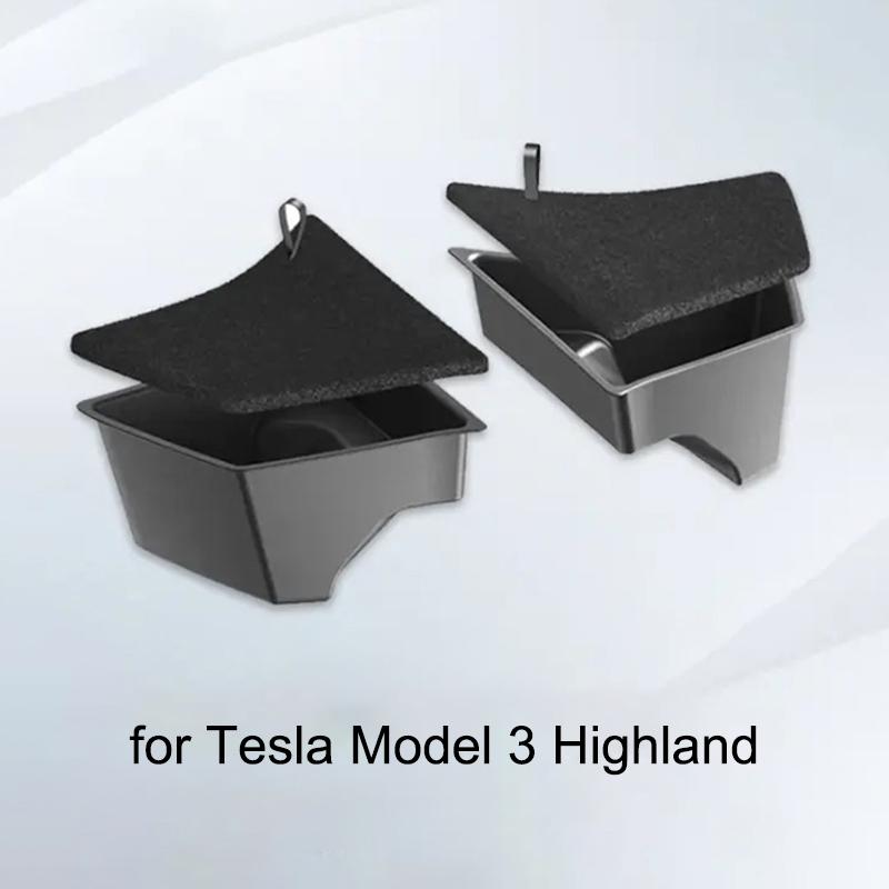 

Rear Trunk Organizer For Tesla Model Y Juniper Waterproof Left Right Side Storage Box Car Interior Accessories
