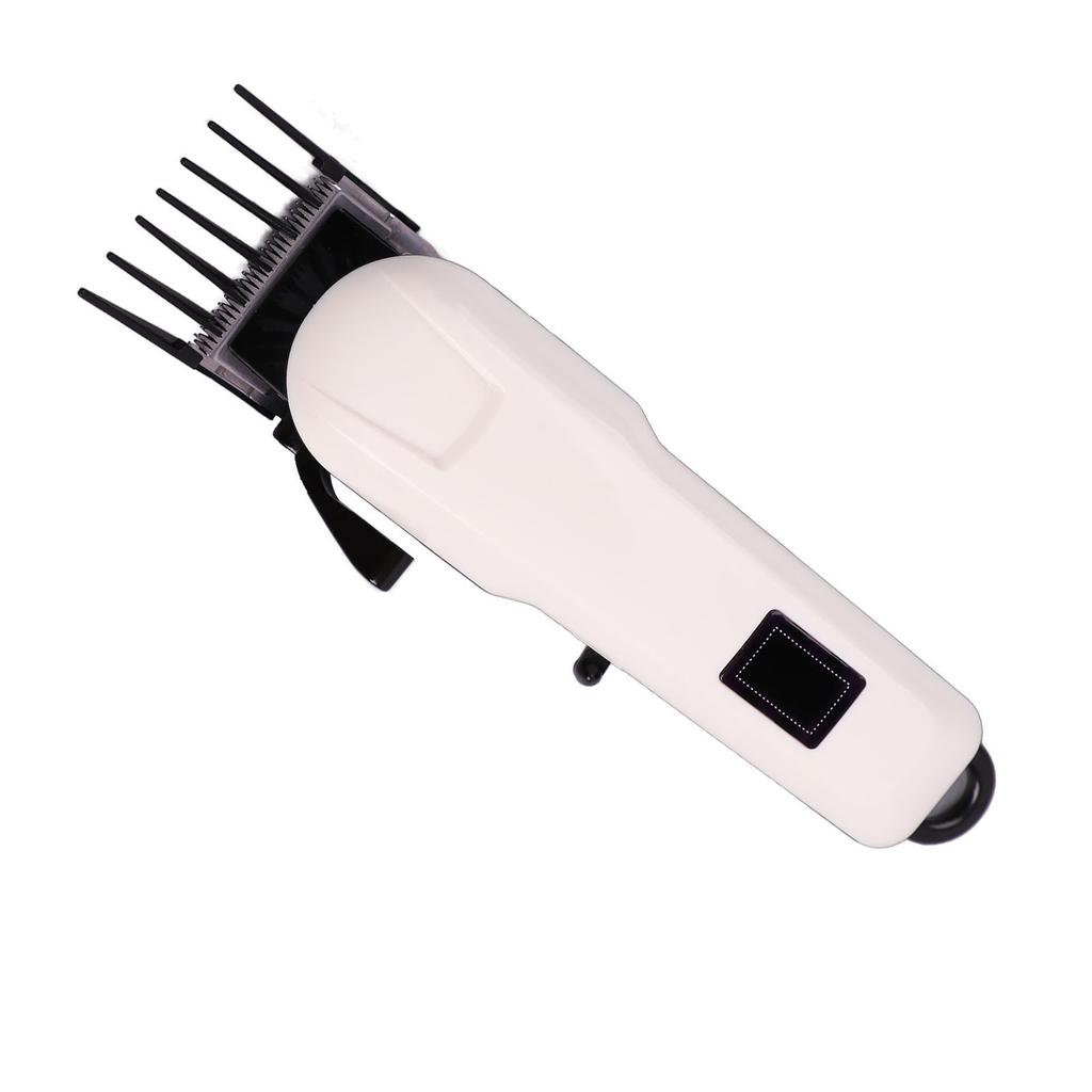Electronic Hair Clipper LCD Display Screen Grooming Electric Hair Cutter