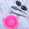 Hair Dyeing Kit Hair Coloring Tools for Easy DIY Use 21Pcs Set