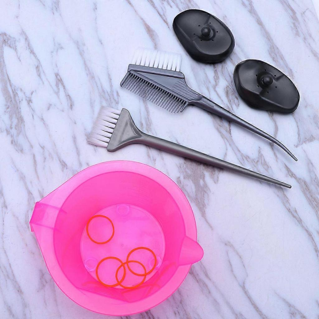 Hair Dyeing Kit Hair Coloring Tools for Easy DIY Use 21Pcs Set