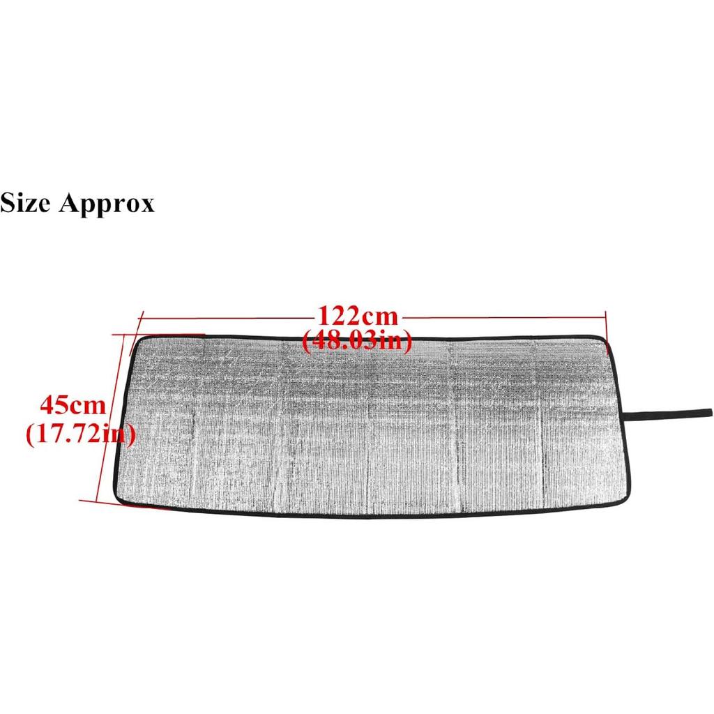 Thicken Windshield Sunshade for Suzuki Jimny JB64 JB74W 2019 2020 2021 2022 2023 2024 2025 UV Reflecting Foldable Front Windshield Sun Shade