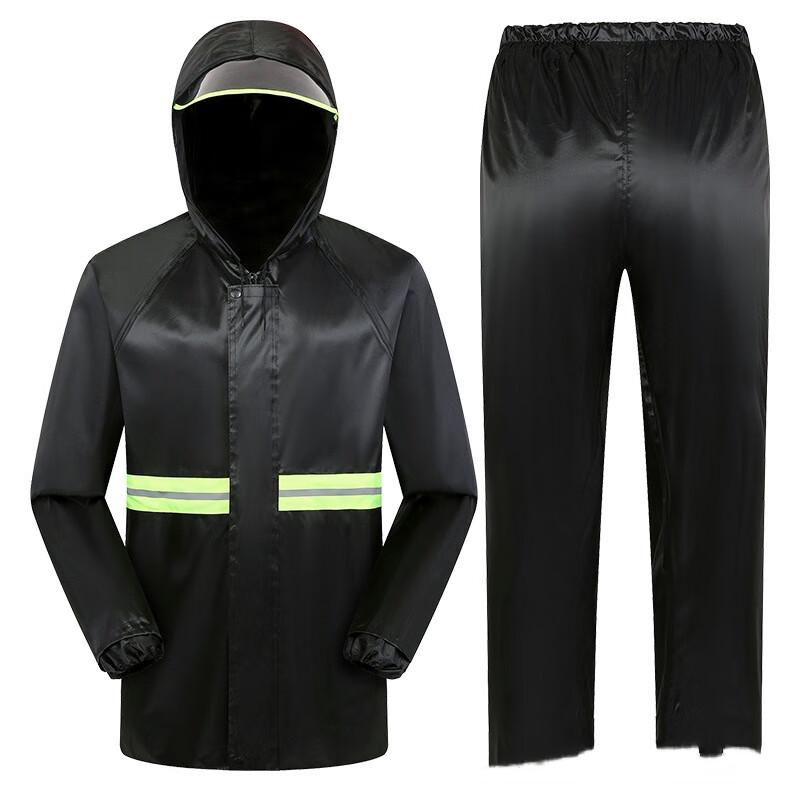 OEING Split Reflective Oxford Raincoat One Size