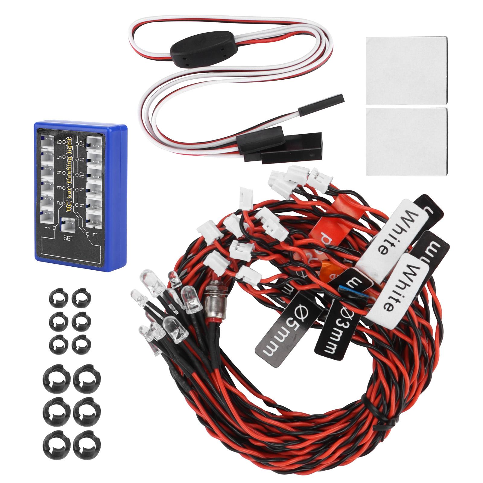 

RC Model Remote Control Light Simulation Flash for TAMIYA/HSP CC01 1/10 1/8 RC Car