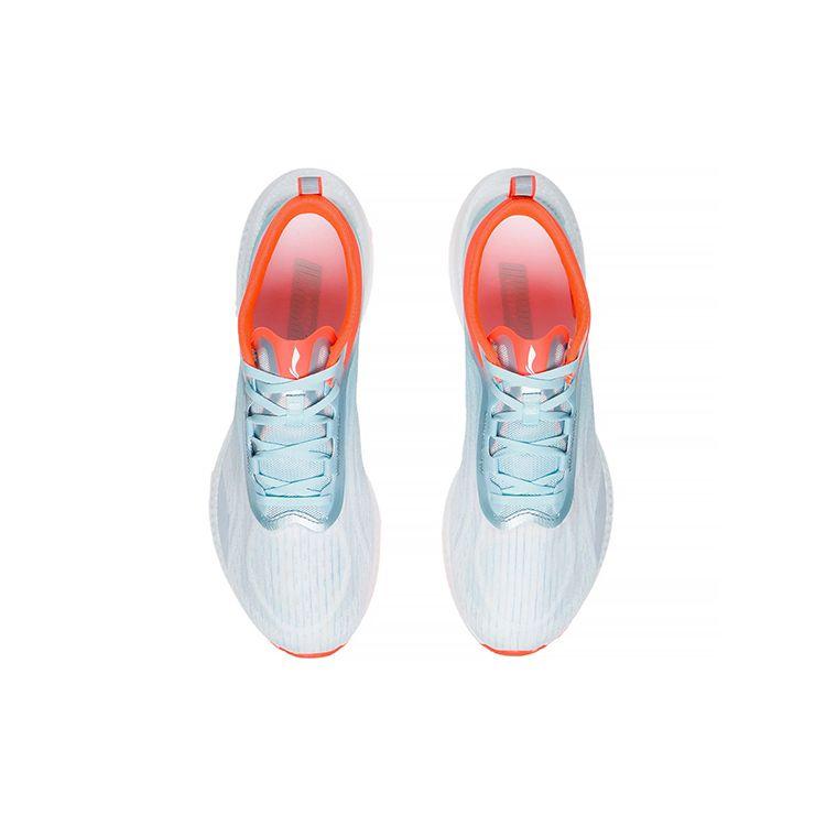 Li Ning Super Lightweight 19 Durable Lightweight Rebound Low-Top Running Shoes Men Sneakers White Blue Red ARBS001-19