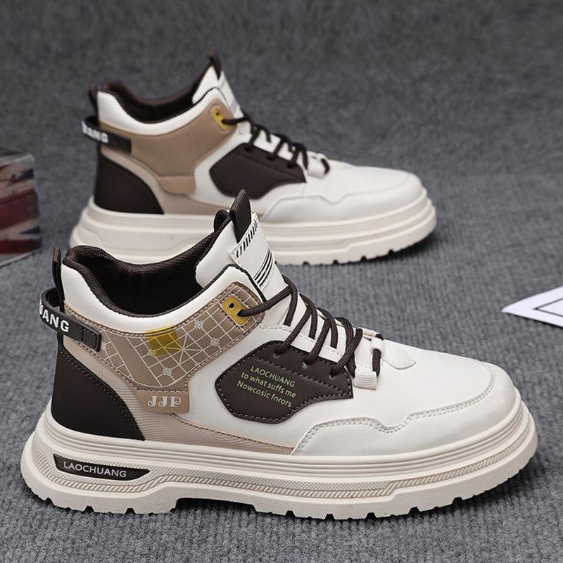 

Mid-help tooling Martin shoes мужские осенне-зимние 2024 новые высокие мужские туфли повседневные спортивные модные туфли мужские уличные 39