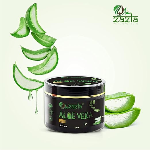 Zazla Aloe Vera Skin Gel For Face & Hair - 100gm