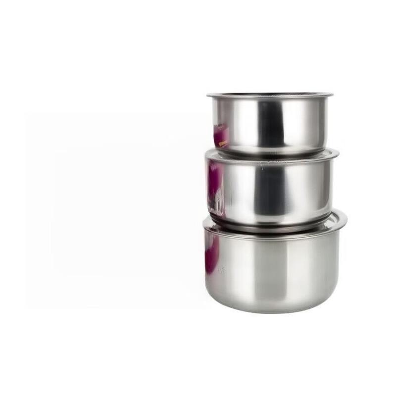 3-Piece Stainless Steel Mixing Bowl Set