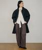 Aure Seoul Curved Trench Coat [Black]