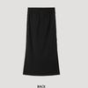 SHesmiss Back Banding H Line Long Skirt Swwskp22070 Bk