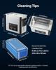 6L Ultrasonic Cleaner, Professional Ultrasonic Cleaner Machine with Cleaning Basket & Digital Display, 120W Stainless Steel 40kHz Cleaning Machine for