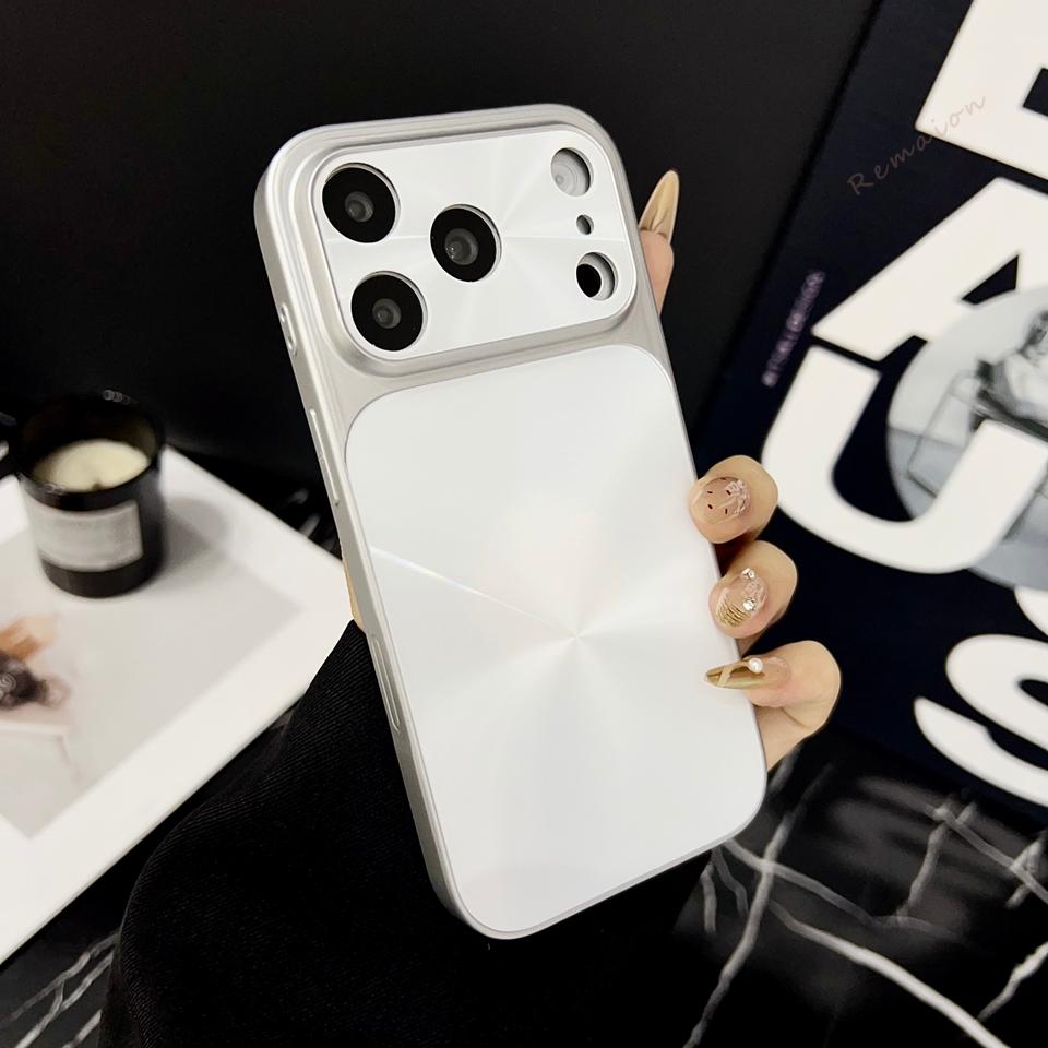 CD Colorful Aurora Phone Case For iPhone 17 Air 13 11 12 14 15 16 Pro Max Plus 16Pro 17Pro Official Matte Protector Cover