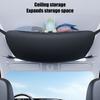Car Ceiling Cargo Net Overhead Storage Mesh Organizers,Double Layer Roof Mesh Organizers Road Trip