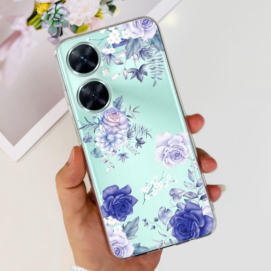 Fashion Elegant Pattern Phone Case For Huawei Nova 11i Soft Silicone TPU Back Cover For Huawei Nova11i 4G MAO-LX9