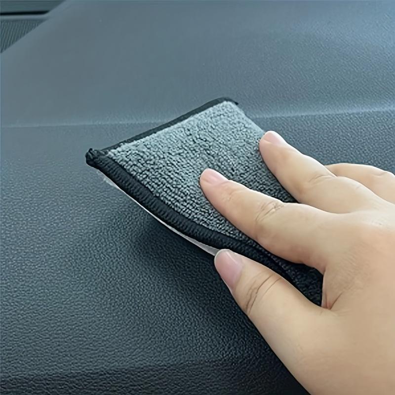 Auto Interior Fleece Scrubbing Sponge for Cleaning in Cars, Microfiber Towel, Wax Sponge, And Car Cleaning Tools, Without Battery