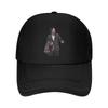 Business Attire Illustrated Character Artwork Mesh Baseball Cap