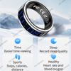 New Ultra-thin Lightweight Smart Ring Multi-functional Display Heart Rate Health Caller ID Reminder Motion Detection Waterproof