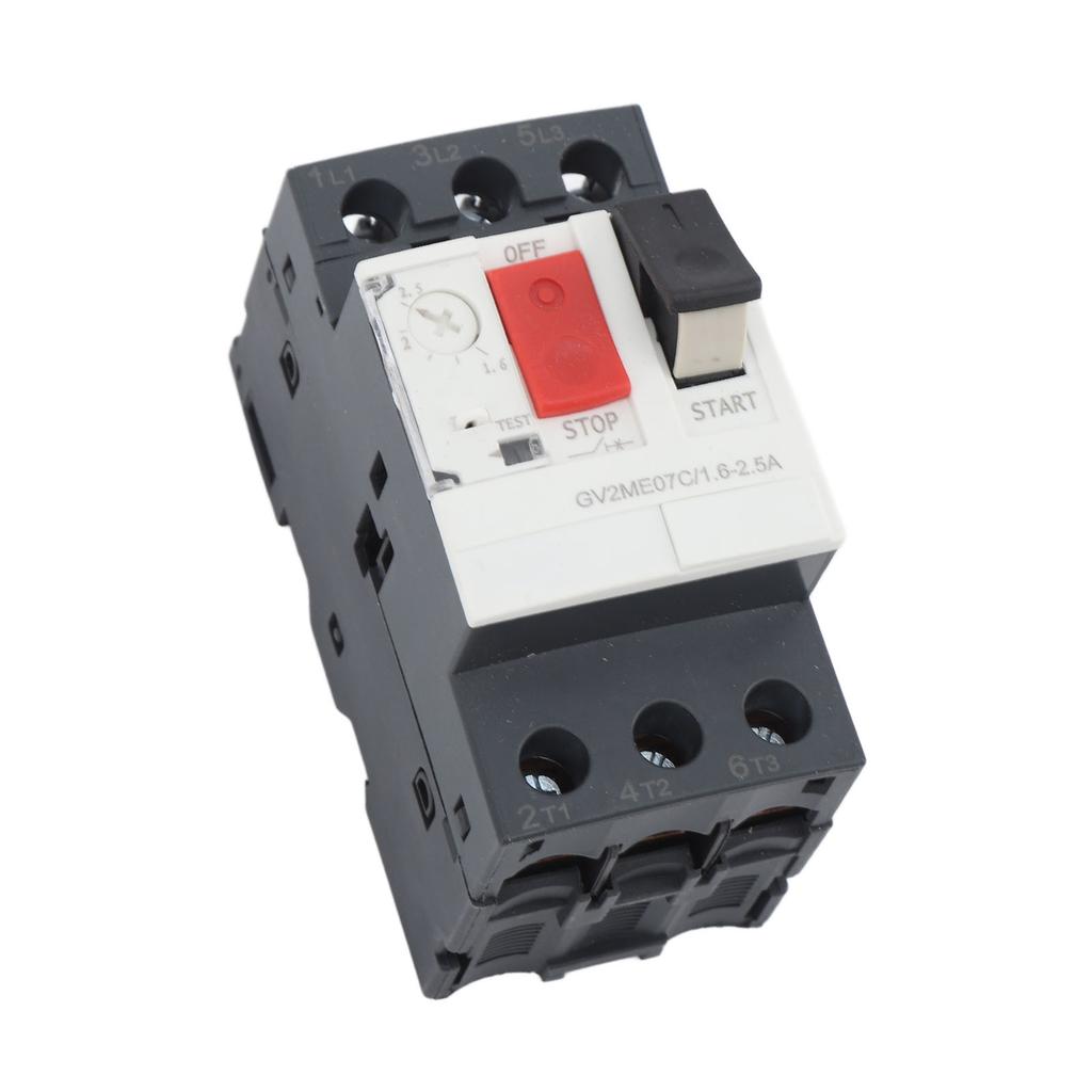 Motor Circuit Breaker Overload Short Circuit Protection Motor Starter Protection Switch AC690V GV2 ME07C 1.6 2.5A
