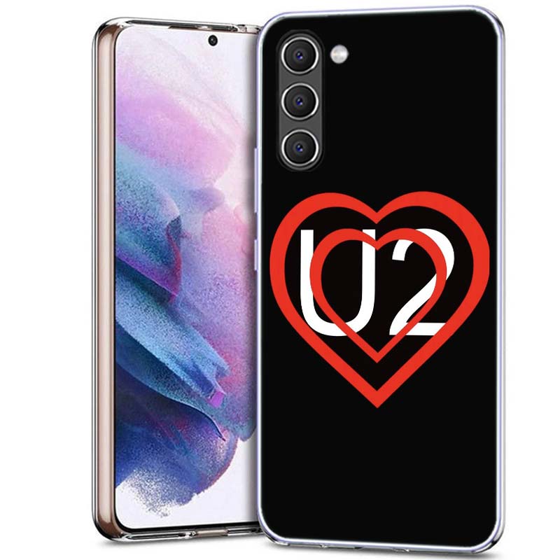 Band U2 Phone Case for Samsung A54 A14 A24 A34 A17 A37 A57 A55 A35 A25 A15 A13 A23 A33 A53 A07 A05S A04S A03 A73 Galaxy Note 20