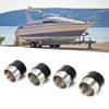4pcs 1.98in Stainless Steel Boat Trailer with Protective Cover