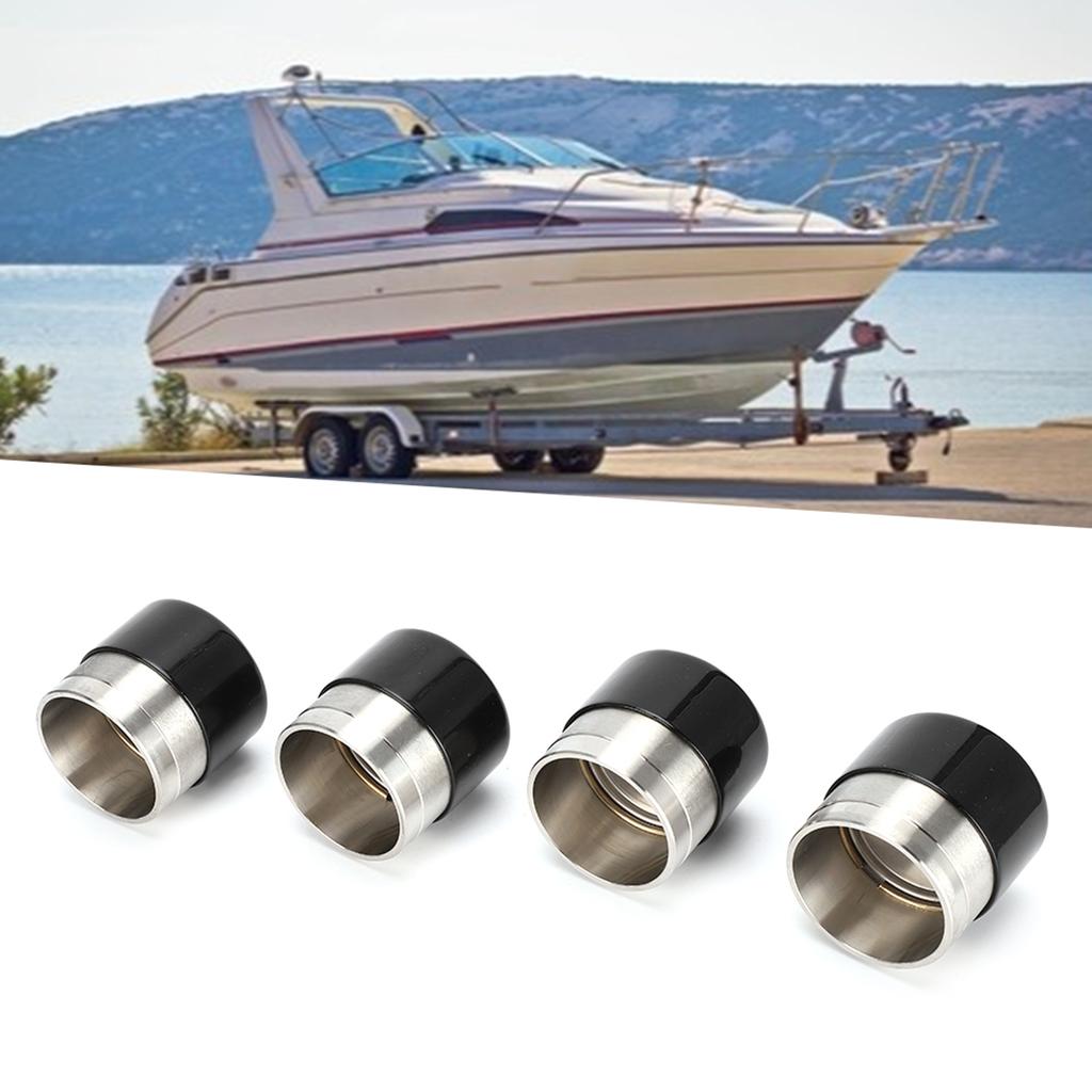 4pcs 1.98in Stainless Steel Boat Trailer with Protective Cover