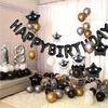 16palcové dopisní balónky Party dekorace Abeceda AZ Balónek z hliníkové fólie Narozeniny Svatba Valentýn Potřeby pro kutily