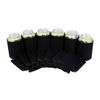 10pcs Camping Beer Cola Can Water Bottle Holde Foldable Insulated Beer Can Cooler Sleeve Covers Reusable Drink Covers Portable