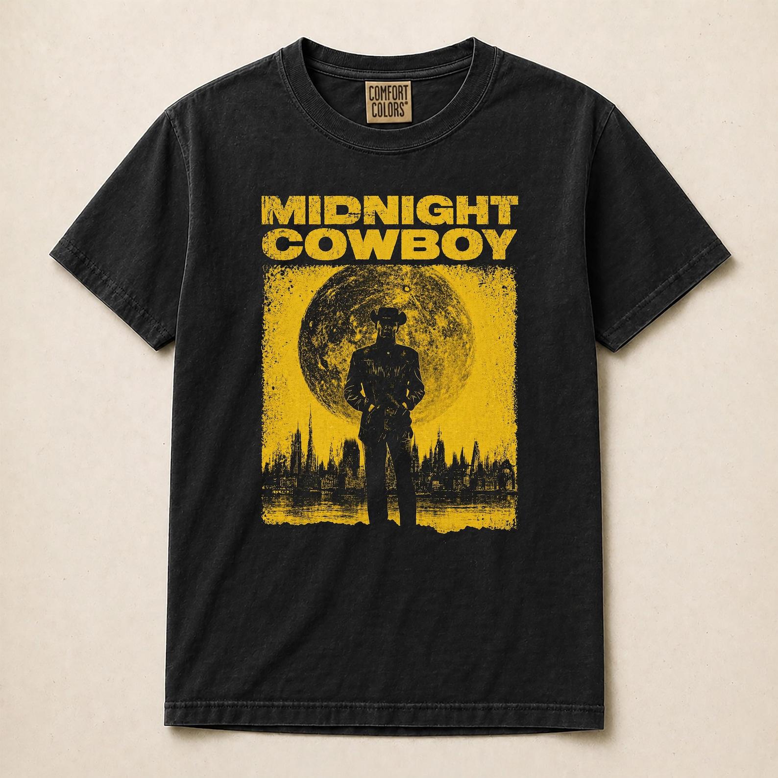 Midnight Cowboy Shirt Vintage Cinema Shirt, Movie Lover Tee M