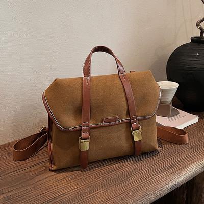 Niche Backpack Bag Women's Autumn New Trendy Frosted Briefcase