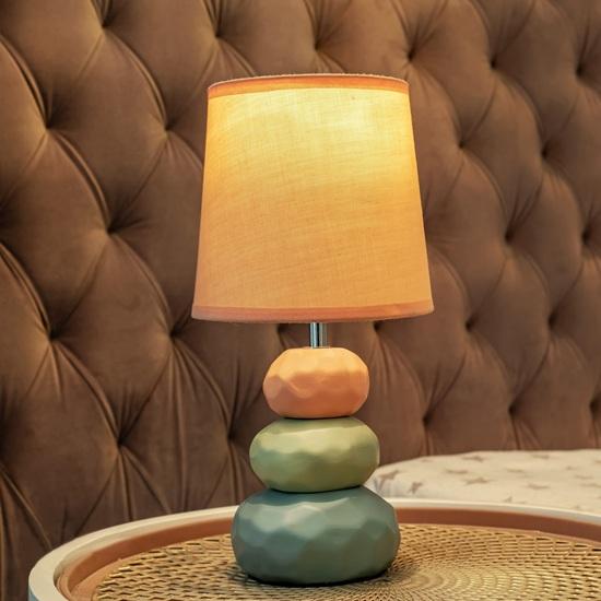 

30 Cm Ceramic Table Lamp 5W Warm White E14 Base LED Bulb Included Modern Decorative Bedside Living Room Accent Light Gift