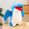 Simulated Cute Pterosaur Plush Backpack for Children Large Capacity Dinosaur Backpack for Men and Women Small Schoolbag Doll Gift