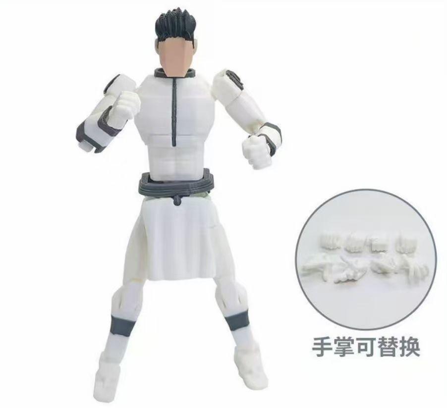 3D Printed Invincible Boy Invincible Mark Titan13 T13 Dummy13 Multi-Jointed Movable Action Figure Desktop Ornament
