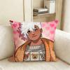 D-Date Everything Character Various Sizes Square Pillow Case For Car Home Bedchamber Decor