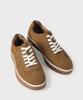 Panicale Brown Suede Sneakers