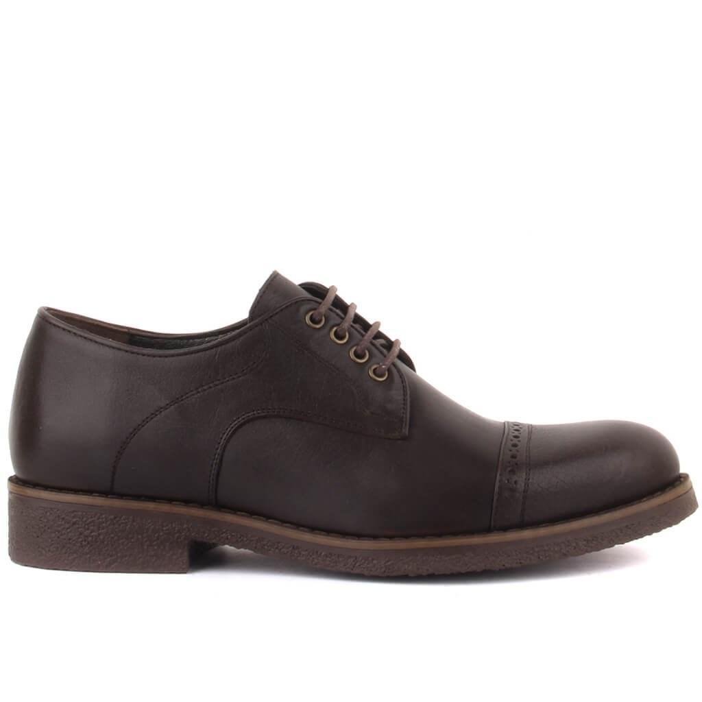 

Sail Lakers - Коричневая кожаная мужская повседневная обувь