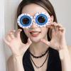 Halloween Eyeglasses Novelty Halloween Party Funny Halloween Party Eyeglasses Frame for Halloween Costume Party Favors
