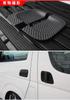 AUTO-MP Door Handle Under Cover 6-Piece Set Carbon Fiber Style for Toyota Hiace RegiusAce 200 Series 4th 5th 6th Gen DX GL Exterior Scratch