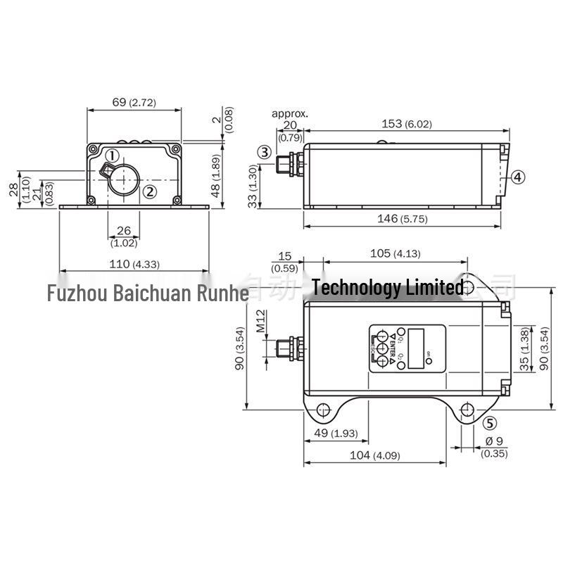 Совершенно новый оригинальный датчик расстояния DT500-A511 (1040466) с металлическим корпусом - Запросите цену DT500-A511