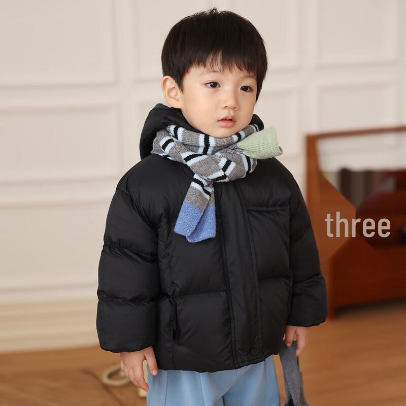 LUSON Boys' DuPont Triple-Protection Hooded Puffer Down Jacket