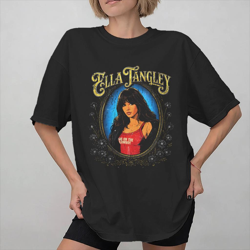Unisex Women Graphic Printing Ella Fella The Dandelion Tour Choosin Texas Country Ellas Fellas Club T Shirt Tee