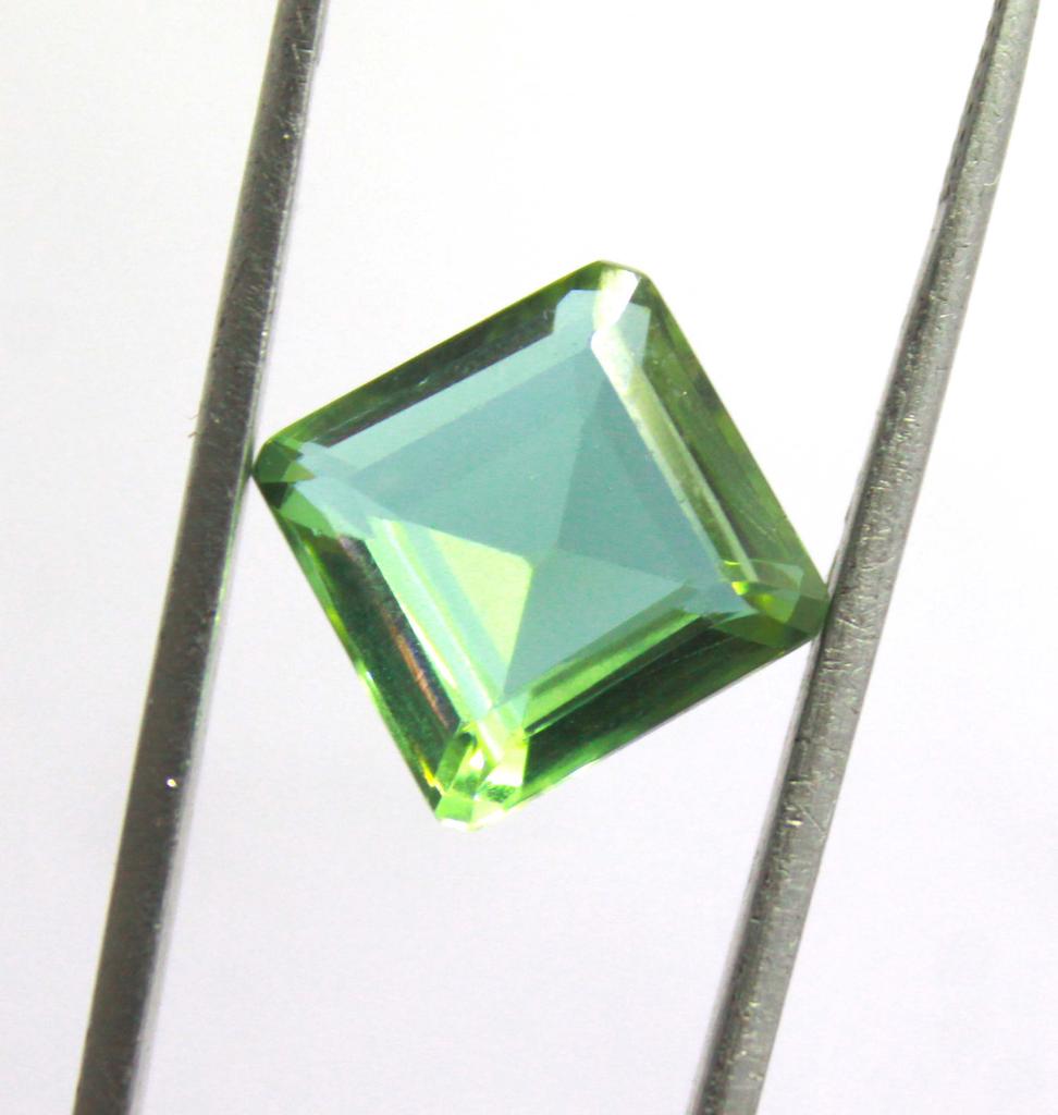 9.10 Carat Exclusive Big Offer Purple Alexandrite Emerald Shape Russia Certified Gemstone SN86