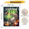 Disney Oil Painting Handmade Diy The Jungle Book Forest Animals Wall Art Gifts Home Decorations